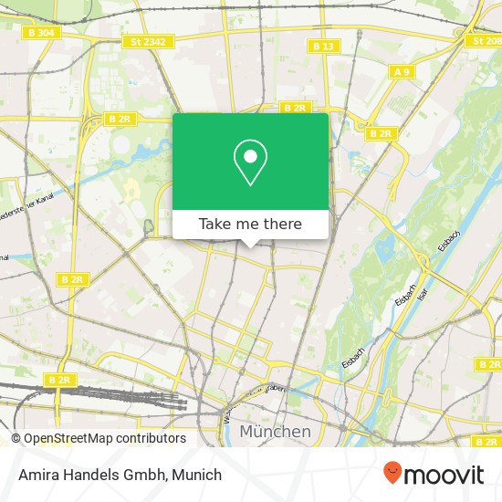 Amira Handels Gmbh map