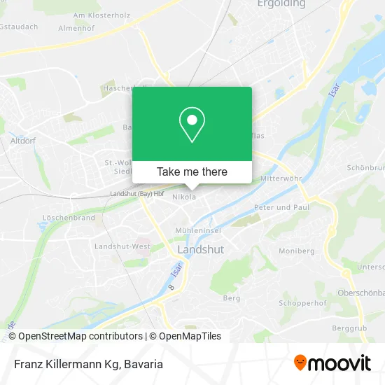 Карта Franz Killermann Kg