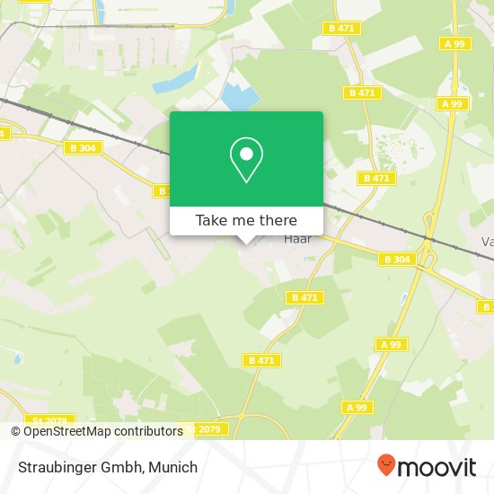 Straubinger Gmbh map