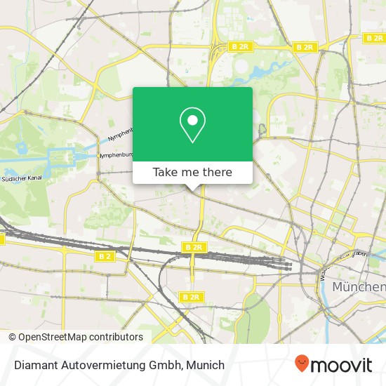 Diamant Autovermietung Gmbh map