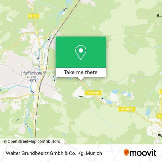 Walter Grundbesitz Gmbh & Co. Kg map