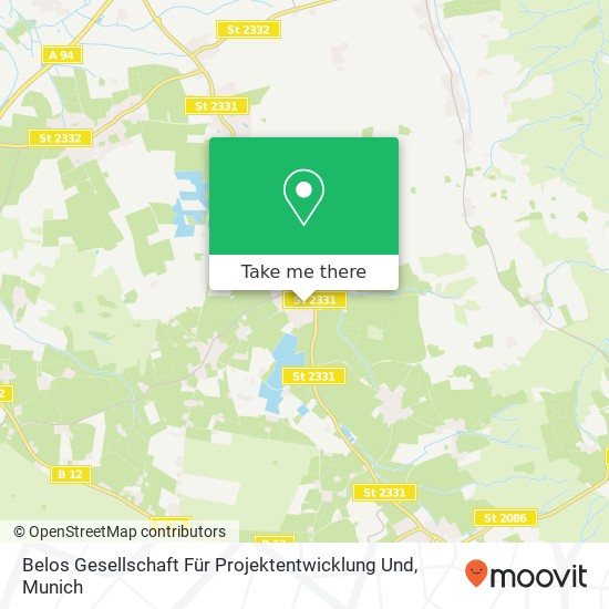 Карта Belos Gesellschaft Für Projektentwicklung Und