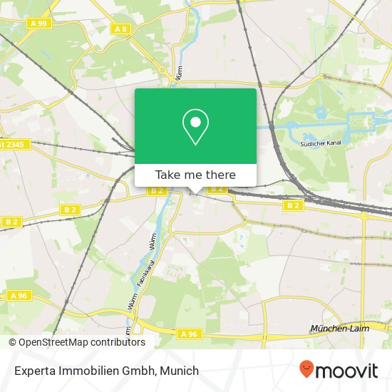 Experta Immobilien Gmbh map