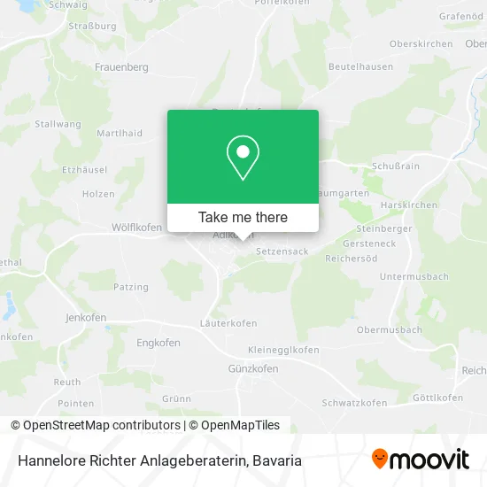 Карта Hannelore Richter Anlageberaterin