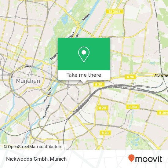 Nickwoods Gmbh map