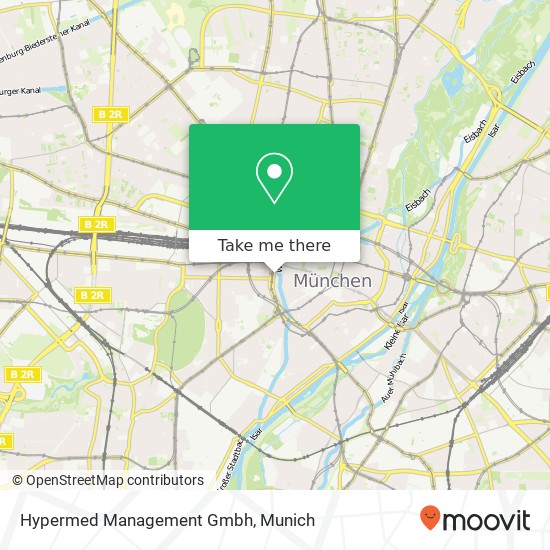 Hypermed Management Gmbh map