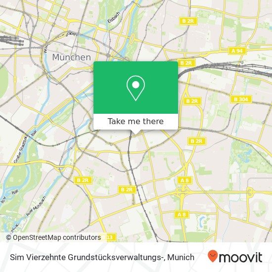 Sim Vierzehnte Grundstücksverwaltungs- map