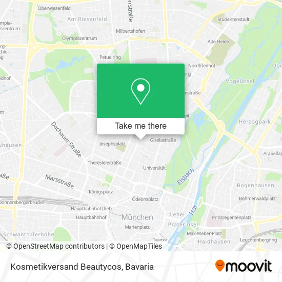 Карта Kosmetikversand Beautycos