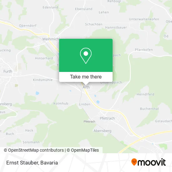 Карта Ernst Stauber