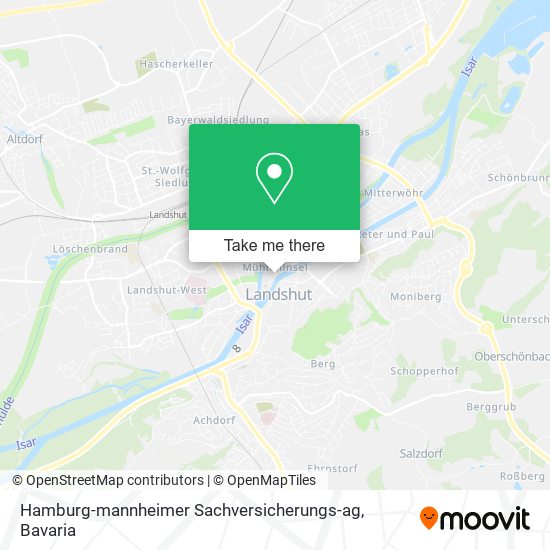 Карта Hamburg-mannheimer Sachversicherungs-ag