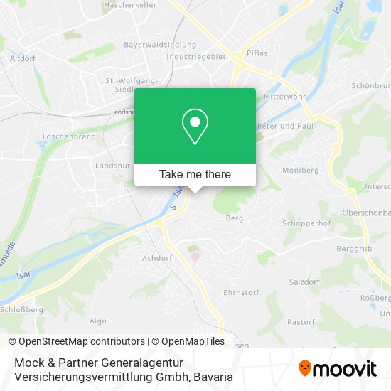 Mock & Partner Generalagentur Versicherungsvermittlung Gmbh map