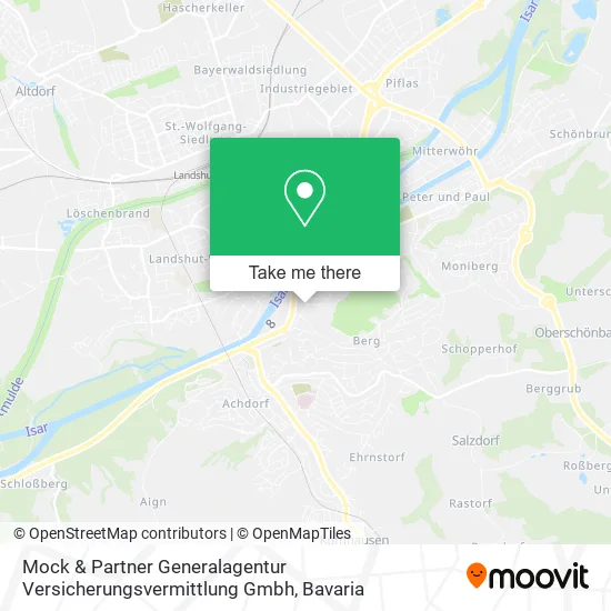 Карта Mock & Partner Generalagentur Versicherungsvermittlung Gmbh