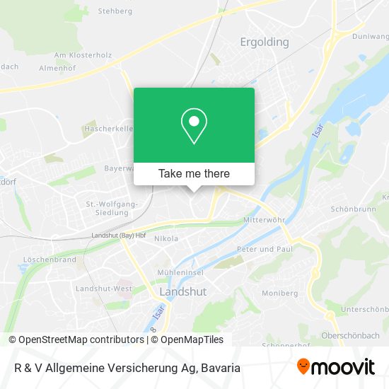 R & V Allgemeine Versicherung Ag map