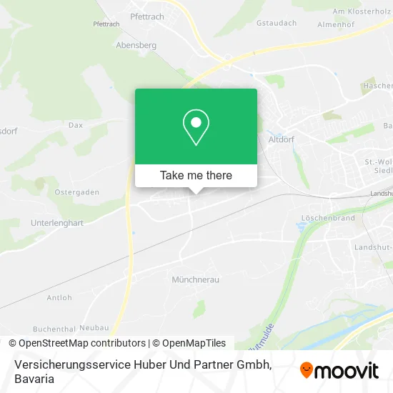 Карта Versicherungsservice Huber Und Partner Gmbh