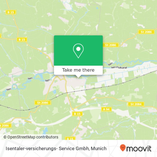 Isentaler-versicherungs- Service Gmbh map