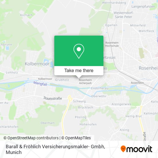 Barall & Fröhlich Versicherungsmakler- Gmbh map
