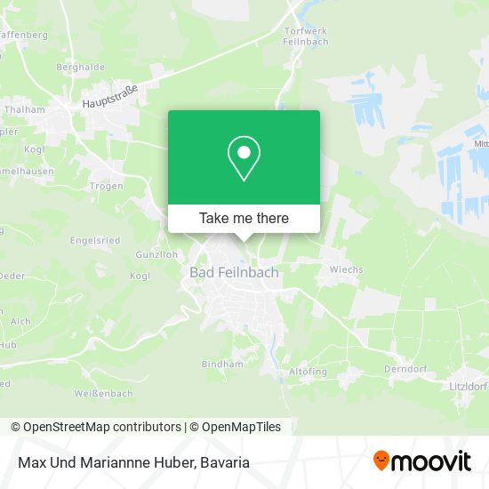 Max Und Mariannne Huber map