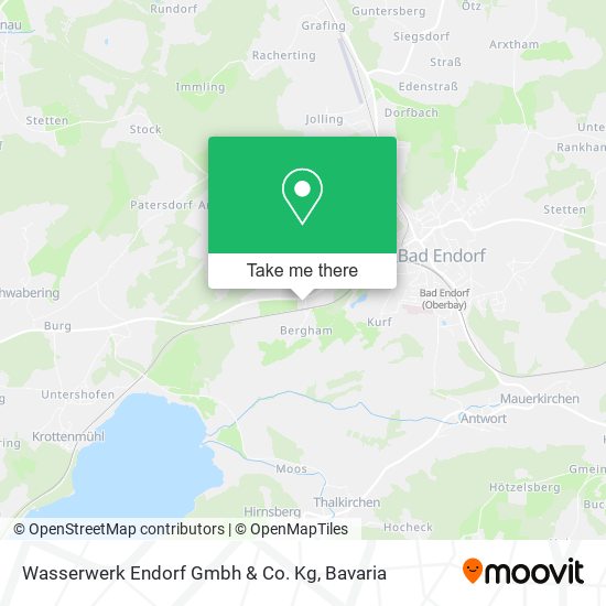 Wasserwerk Endorf Gmbh & Co. Kg map