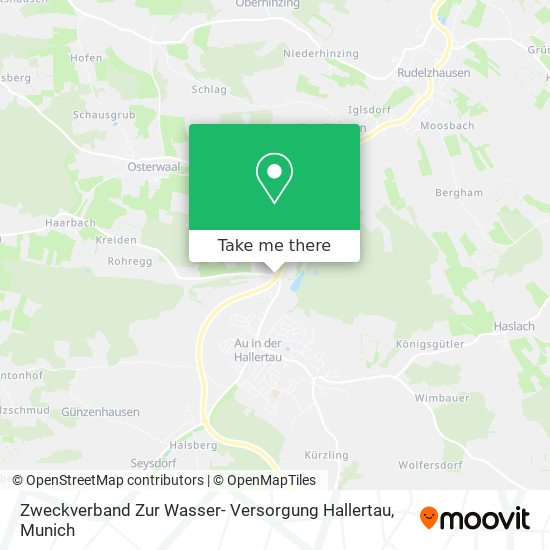 Zweckverband Zur Wasser- Versorgung Hallertau map