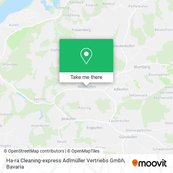 Ha-ra Cleaning-express Adlmüller Vertriebs Gmbh map