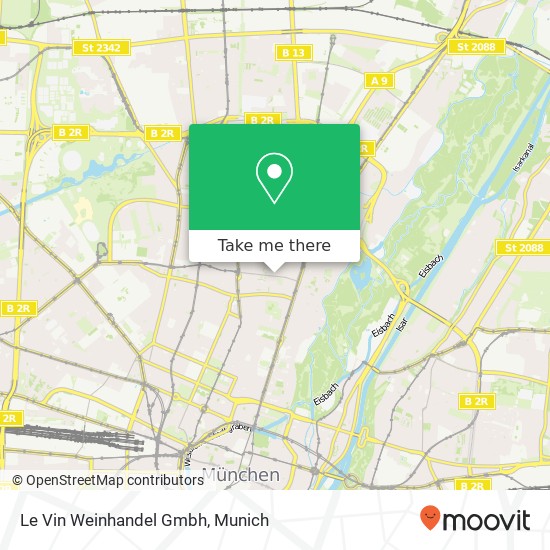 Le Vin Weinhandel Gmbh map