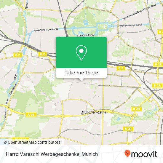 Карта Harro Vareschi Werbegeschenke