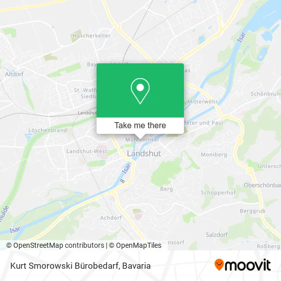 Карта Kurt Smorowski Bürobedarf