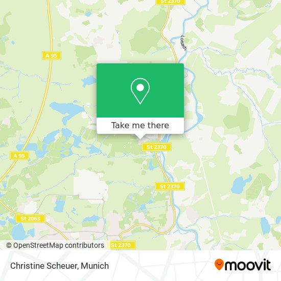 Christine Scheuer map