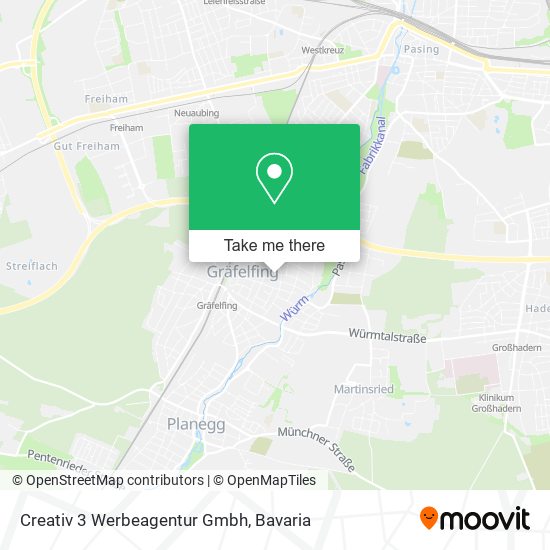 Creativ 3 Werbeagentur Gmbh map