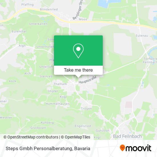 Steps Gmbh Personalberatung map