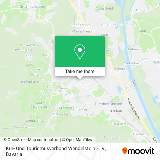 Карта Kur- Und Tourismusverband Wendelstein E. V.