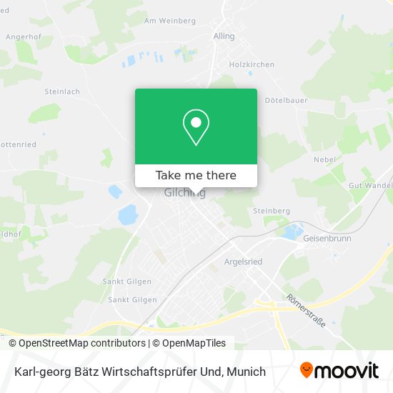 Karl-georg Bätz Wirtschaftsprüfer Und map
