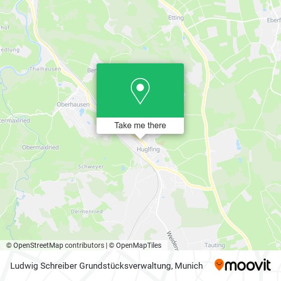 Карта Ludwig Schreiber Grundstücksverwaltung