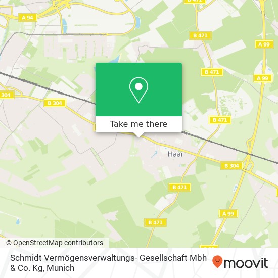 Карта Schmidt Vermögensverwaltungs- Gesellschaft Mbh & Co. Kg