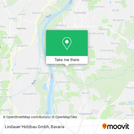 Карта Lindauer Holzbau Gmbh