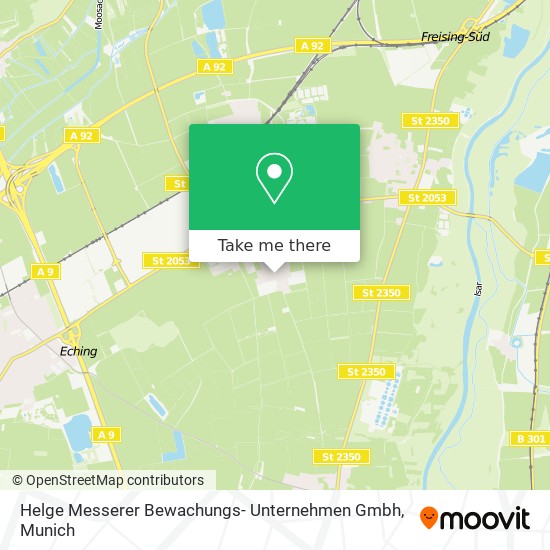Карта Helge Messerer Bewachungs- Unternehmen Gmbh