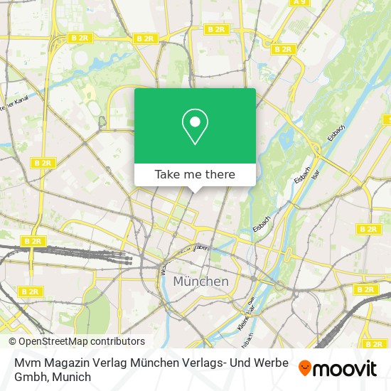 Mvm Magazin Verlag München Verlags- Und Werbe Gmbh map