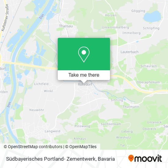 Südbayerisches Portland- Zementwerk map