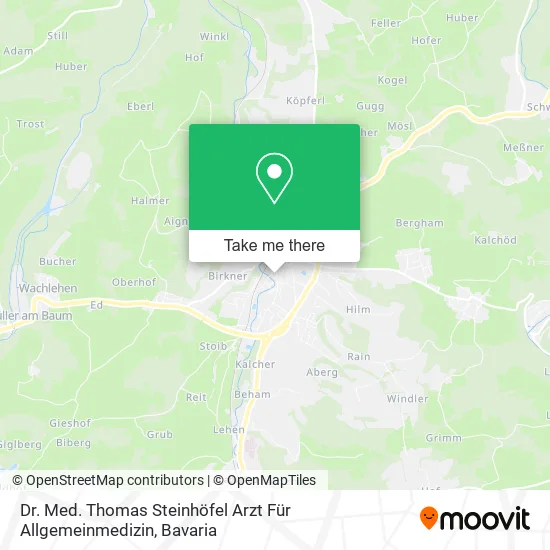 Dr. Med. Thomas Steinhöfel Arzt Für Allgemeinmedizin map
