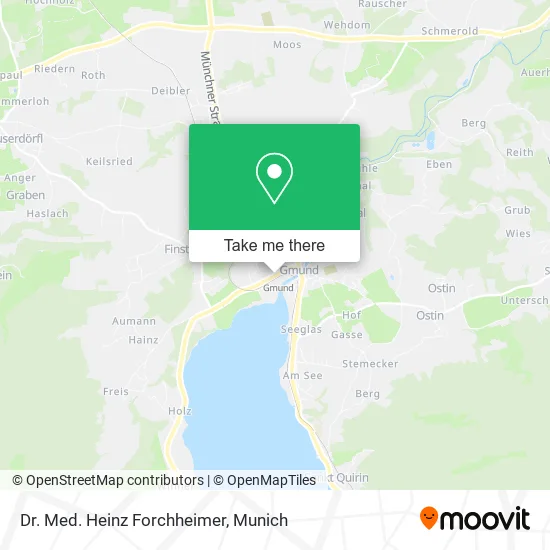 Карта Dr. Med. Heinz Forchheimer