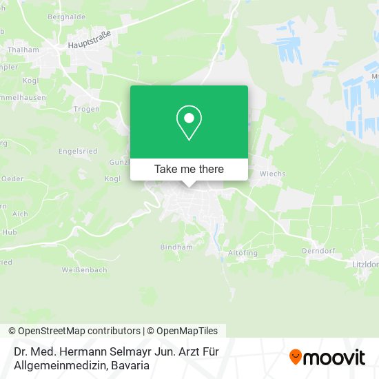 Dr. Med. Hermann Selmayr Jun. Arzt Für Allgemeinmedizin map