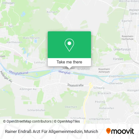 Rainer Endraß Arzt Für Allgemeinmedizin map