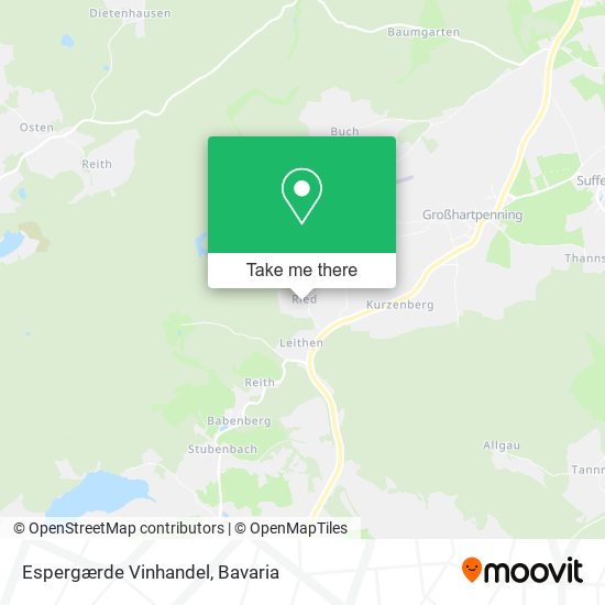 Espergærde Vinhandel map