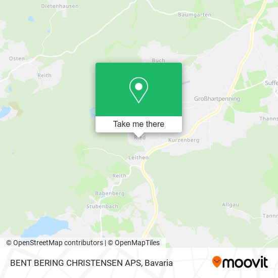 BENT BERING CHRISTENSEN APS map