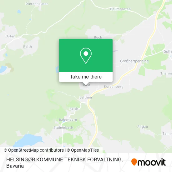 Карта HELSINGØR KOMMUNE TEKNISK FORVALTNING