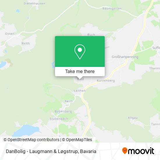 DanBolig - Laugmann & Løgstrup map