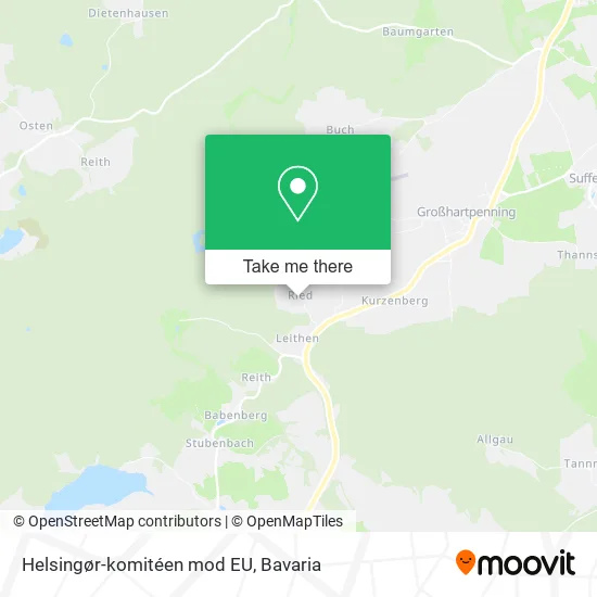 Карта Helsingør-komitéen mod EU