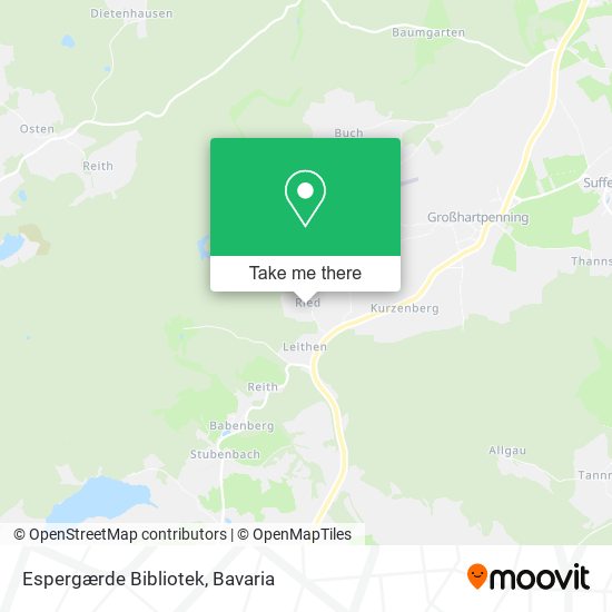 Espergærde Bibliotek map