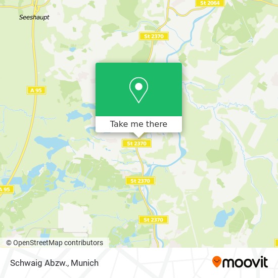 Schwaig Abzw. map
