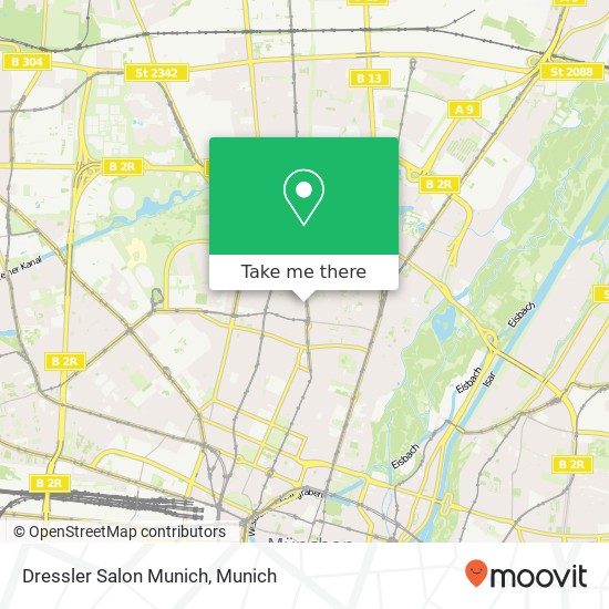 Dressler Salon Munich map